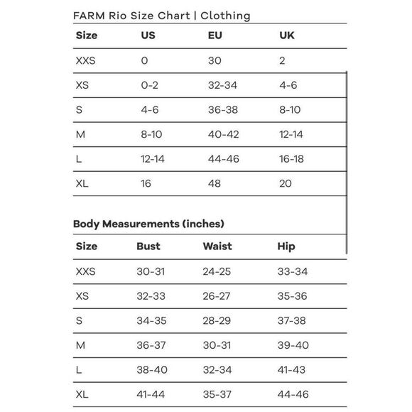 NWT FARM Rio Blue Tropical Gold Long Sleeve Dress Midi XS - Picture 7 of 8